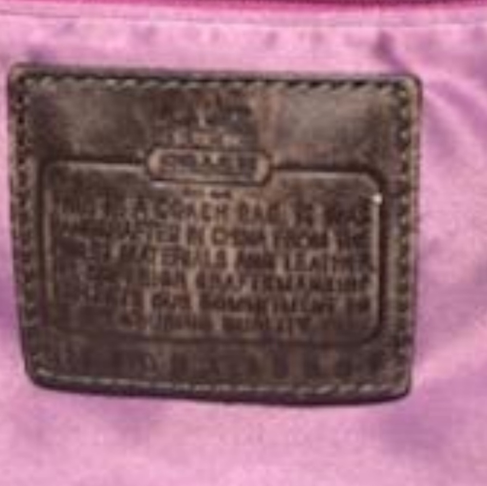 Authentic Brown Coach Bag - Picture 5 of 6